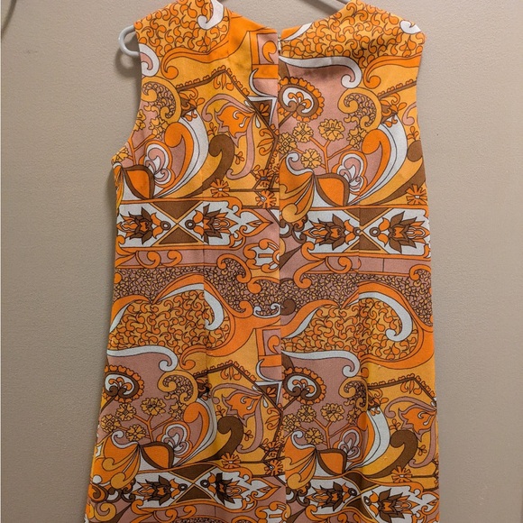Dresses & Skirts - Vintage 1960s Paisley Print Dress
